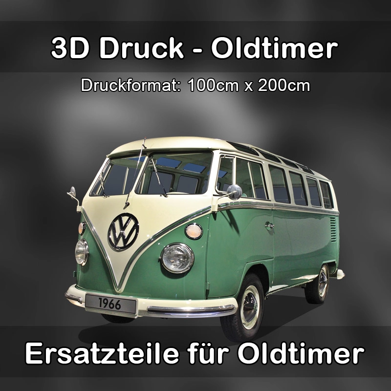 Großformat 3D Druck für Oldtimer Restauration in Emsdetten 
