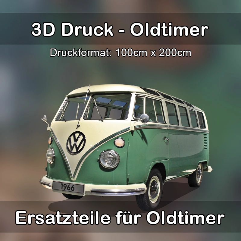Großformat 3D Druck für Oldtimer Restauration in Engelskirchen 