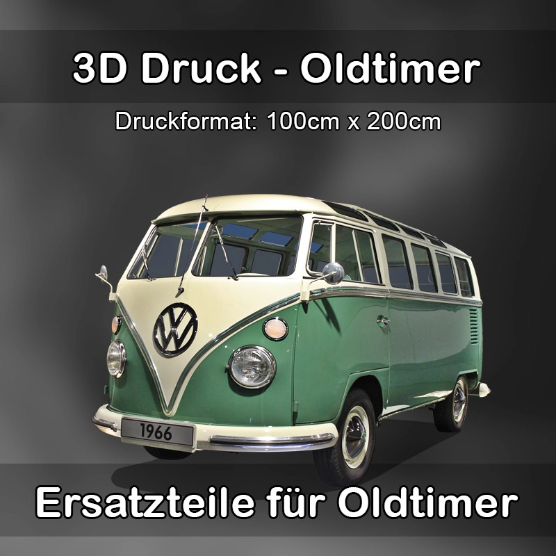 Großformat 3D Druck für Oldtimer Restauration in Eningen unter Achalm 