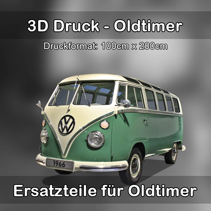 Großformat 3D Druck für Oldtimer Restauration in Ennepetal 