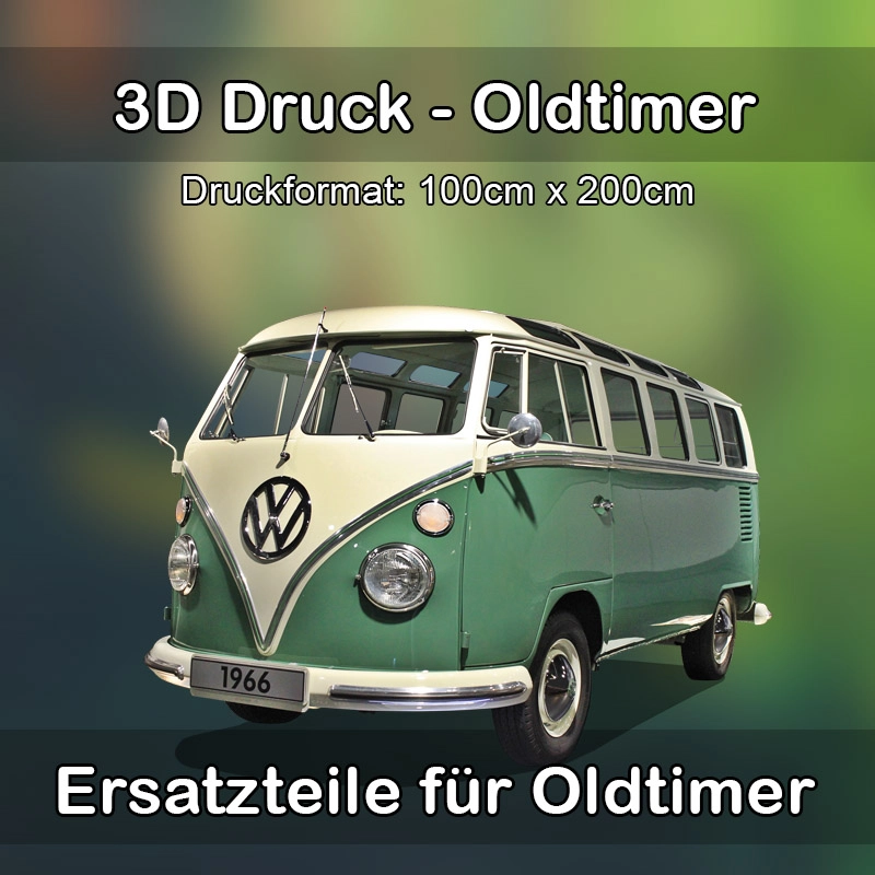 Großformat 3D Druck für Oldtimer Restauration in Ennigerloh 