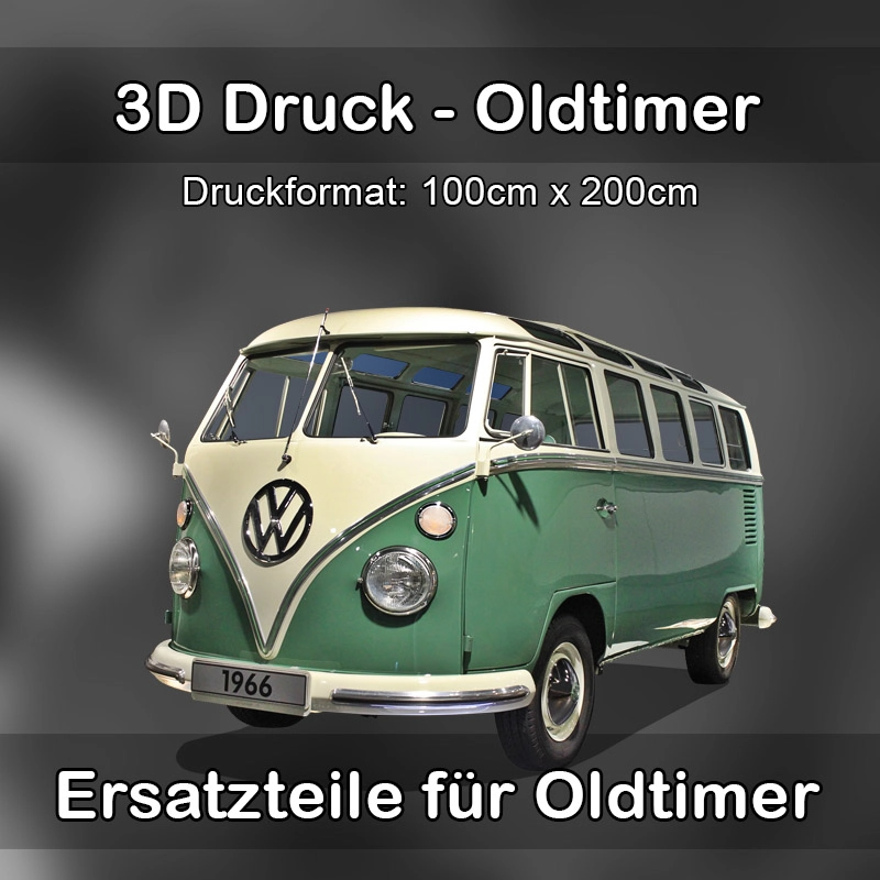 Großformat 3D Druck für Oldtimer Restauration in Eppelheim 