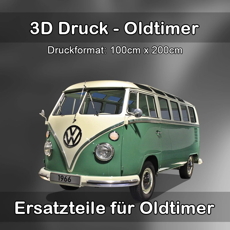 Großformat 3D Druck für Oldtimer Restauration in Erbendorf 