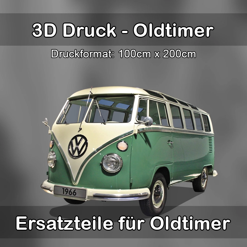 Großformat 3D Druck für Oldtimer Restauration in Erdmannhausen 