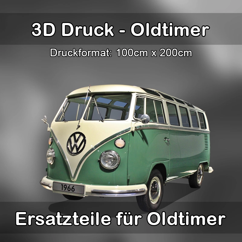 Großformat 3D Druck für Oldtimer Restauration in Erfurt 