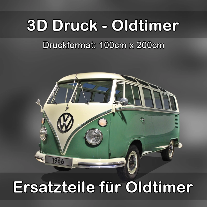 Großformat 3D Druck für Oldtimer Restauration in Erkheim 
