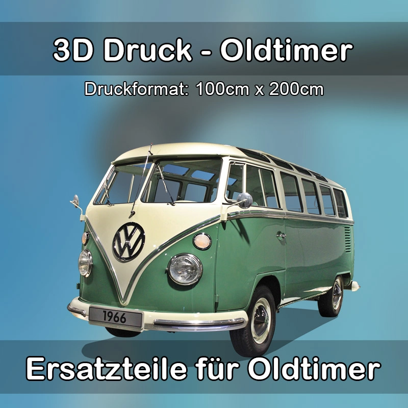 Großformat 3D Druck für Oldtimer Restauration in Erkner 