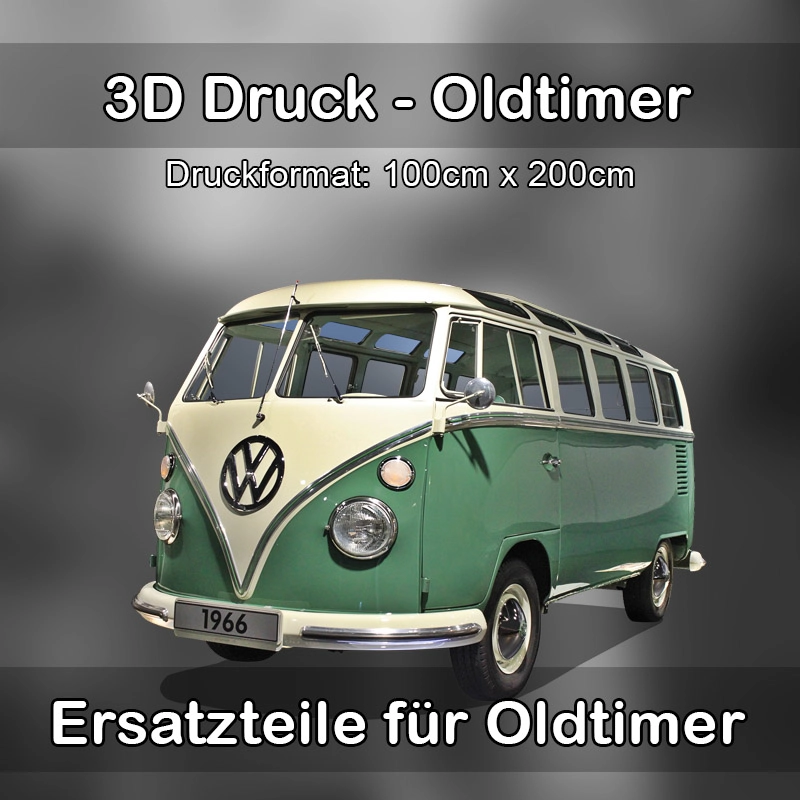 Großformat 3D Druck für Oldtimer Restauration in Erlangen 