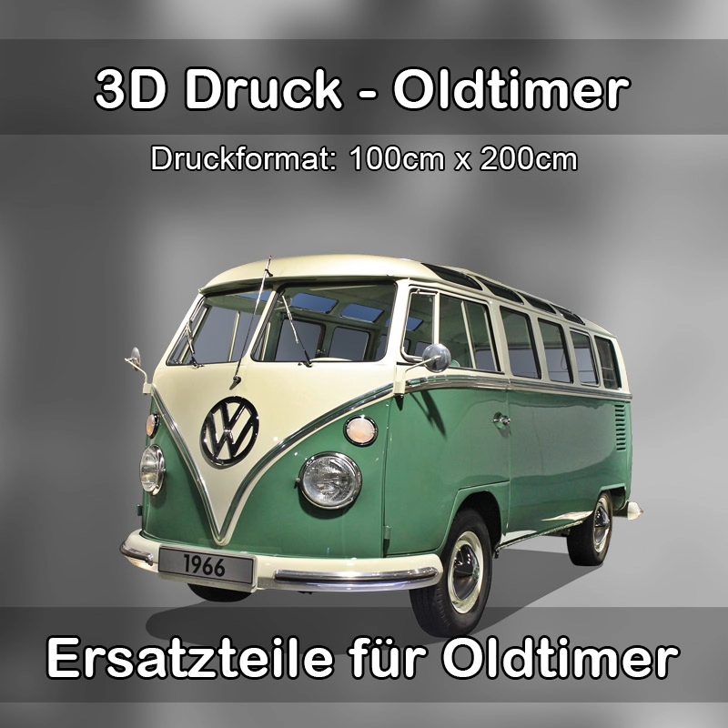 Großformat 3D Druck für Oldtimer Restauration in Erlau (Sachsen) 