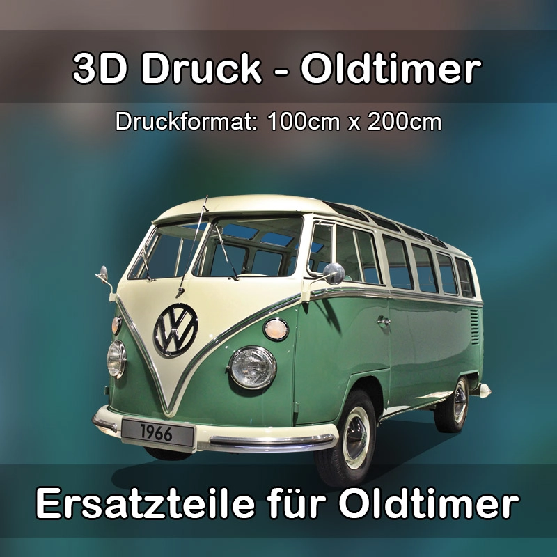 Großformat 3D Druck für Oldtimer Restauration in Ertingen 