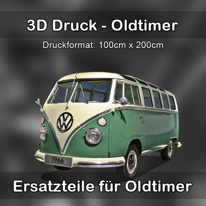 Großformat 3D Druck für Oldtimer Restauration in Eschau 