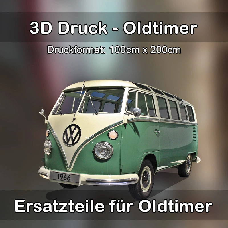 Großformat 3D Druck für Oldtimer Restauration in Eschborn 
