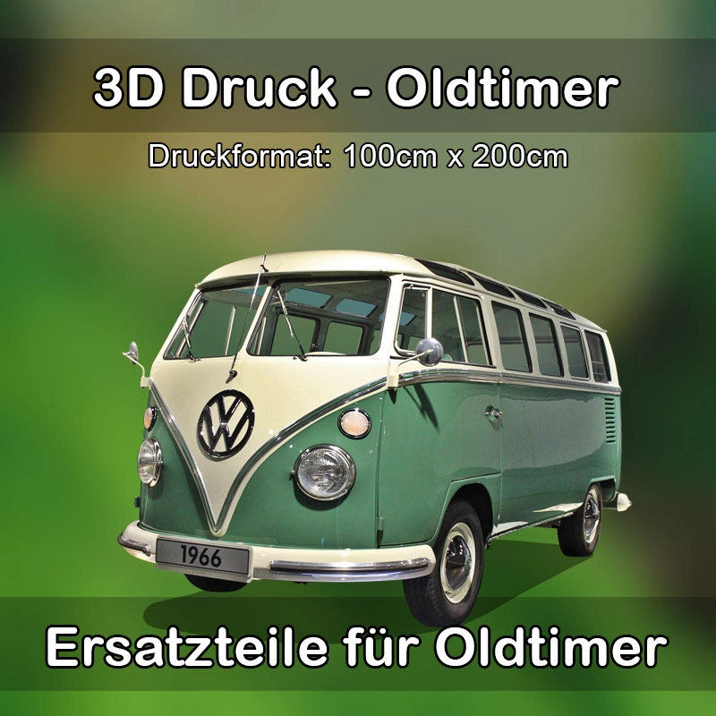Großformat 3D Druck für Oldtimer Restauration in Eschenburg 