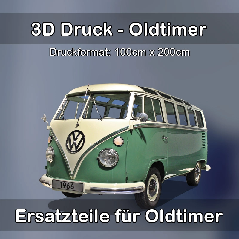 Großformat 3D Druck für Oldtimer Restauration in Eschwege 