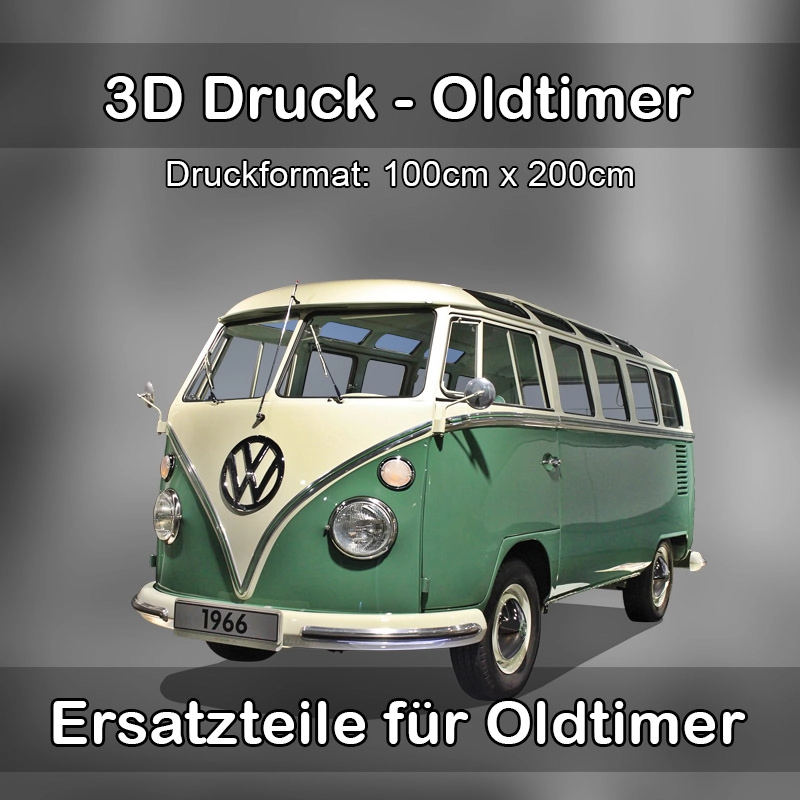 Großformat 3D Druck für Oldtimer Restauration in Eschweiler 