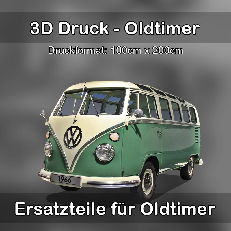 Großformat 3D Druck für Oldtimer Restauration in Esslingen am Neckar 