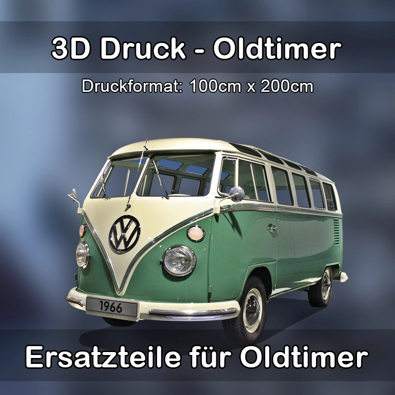 Großformat 3D Druck für Oldtimer Restauration in Estenfeld 