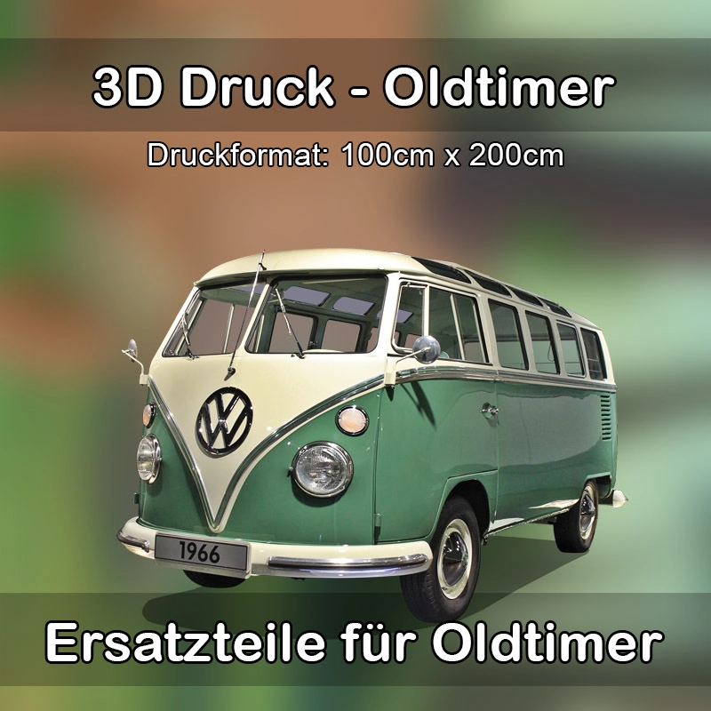 Großformat 3D Druck für Oldtimer Restauration in Ettlingen 