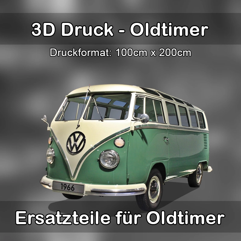 Großformat 3D Druck für Oldtimer Restauration in Falkenberg/Elster 
