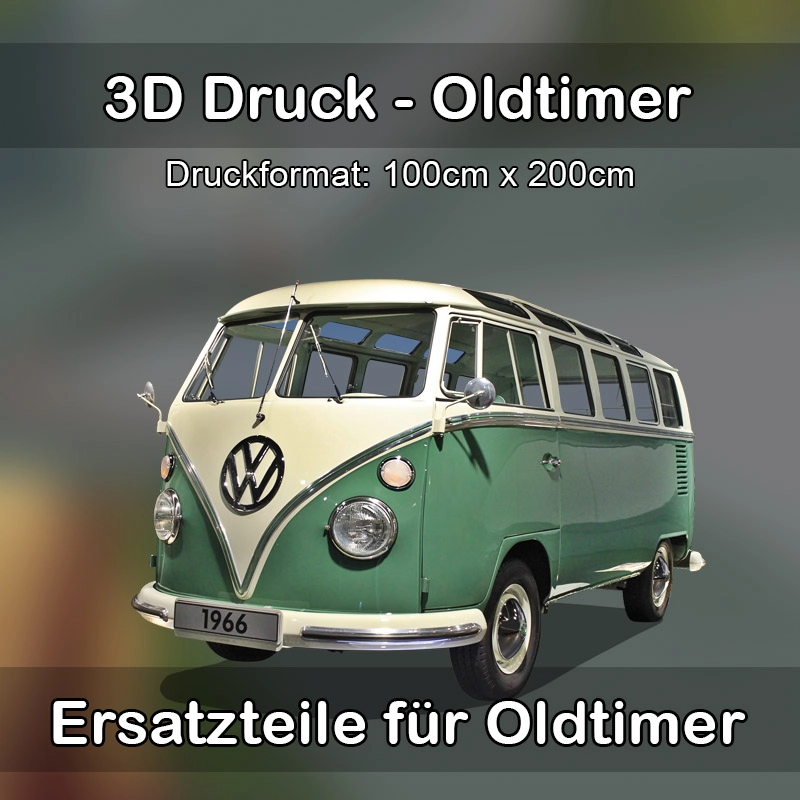 Großformat 3D Druck für Oldtimer Restauration in Falkenstein-Harz 