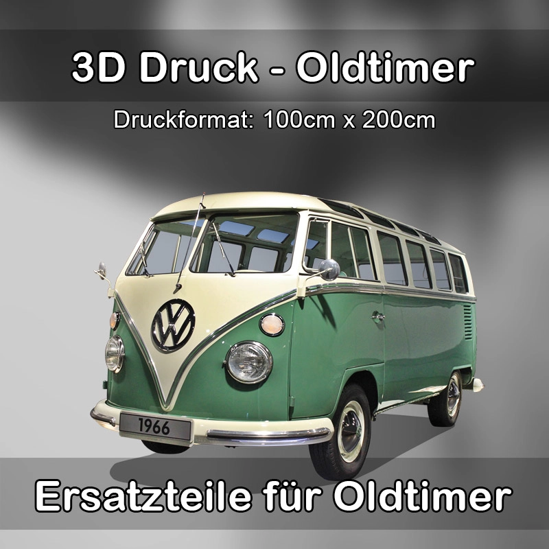 Großformat 3D Druck für Oldtimer Restauration in Fehmarn 