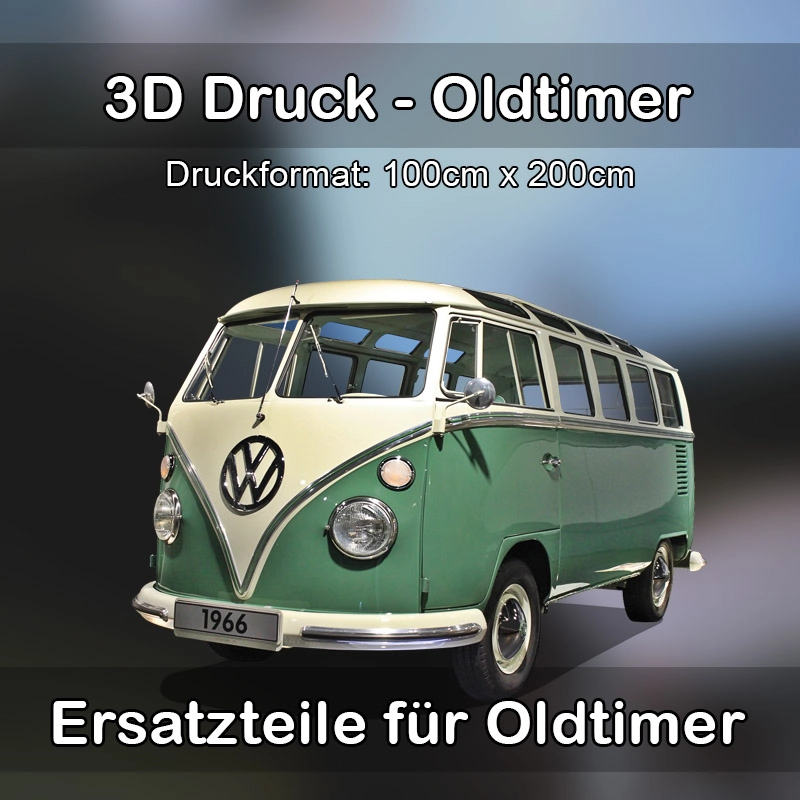 Großformat 3D Druck für Oldtimer Restauration in Feldkirchen (München) 