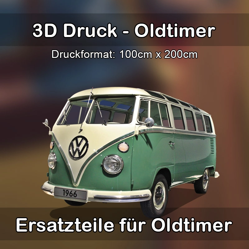 Großformat 3D Druck für Oldtimer Restauration in Feldkirchen-Westerham 