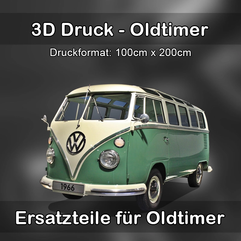 Großformat 3D Druck für Oldtimer Restauration in Fellbach 