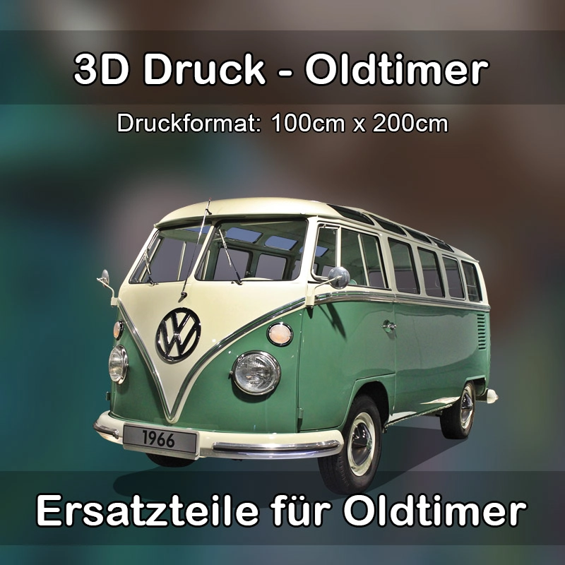Großformat 3D Druck für Oldtimer Restauration in Fichtenau 