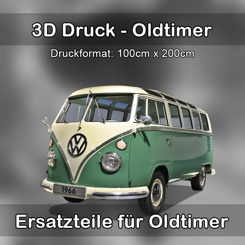 Großformat 3D Druck für Oldtimer Restauration in Filderstadt 