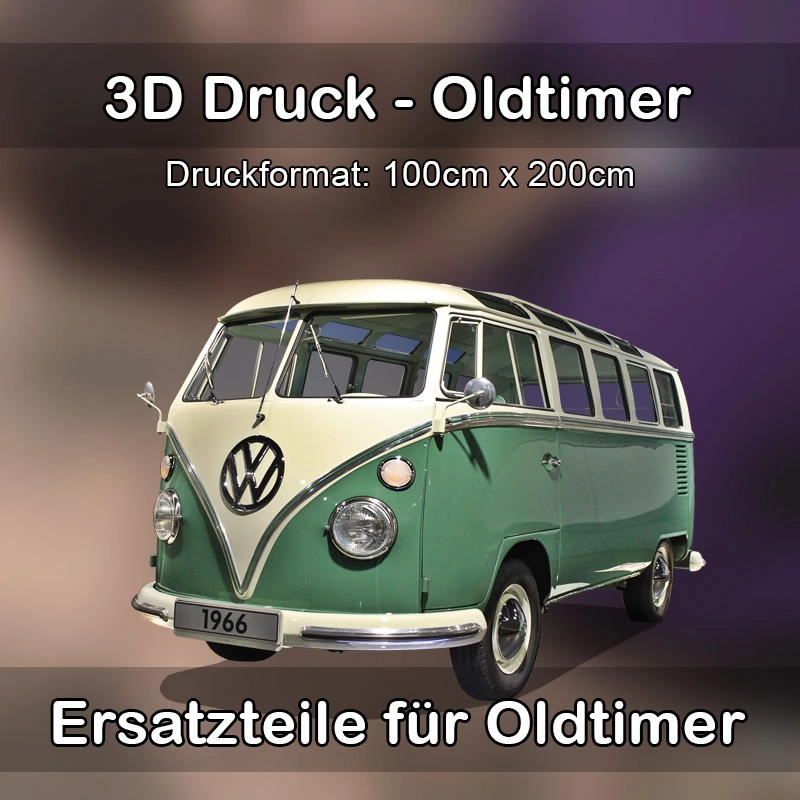 Großformat 3D Druck für Oldtimer Restauration in Finnentrop 