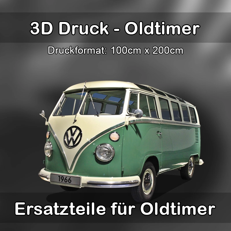 Großformat 3D Druck für Oldtimer Restauration in Flieden 