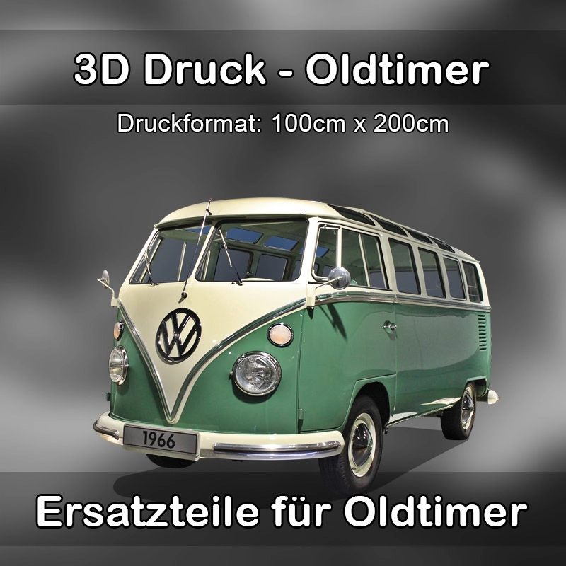 Großformat 3D Druck für Oldtimer Restauration in Floh-Seligenthal 