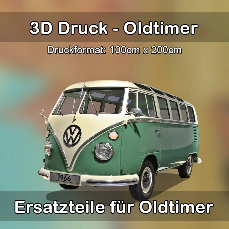 Großformat 3D Druck für Oldtimer Restauration in Föritztal 