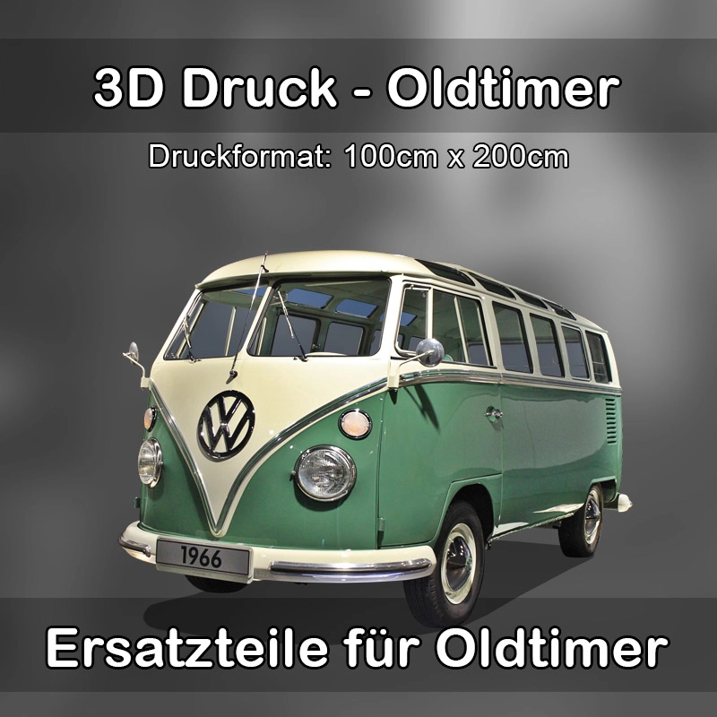 Großformat 3D Druck für Oldtimer Restauration in Forbach 