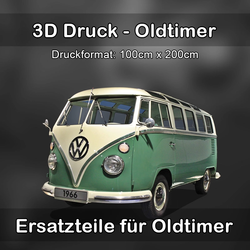 Großformat 3D Druck für Oldtimer Restauration in Forchheim 