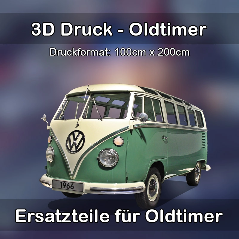 Großformat 3D Druck für Oldtimer Restauration in Forstern 