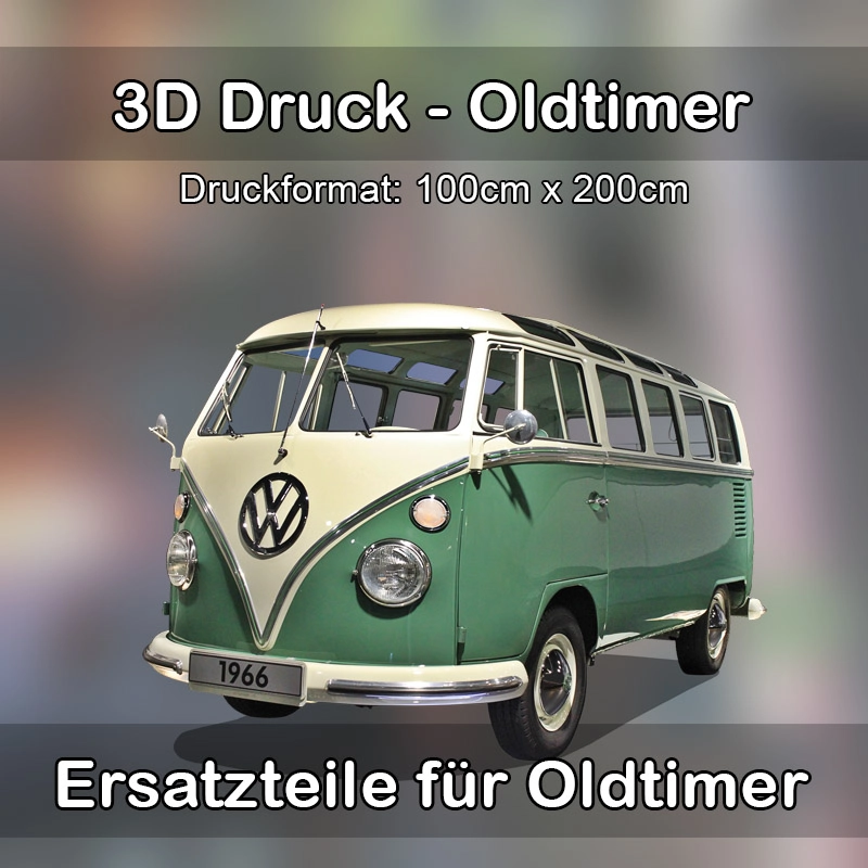Großformat 3D Druck für Oldtimer Restauration in Fränkisch-Crumbach 