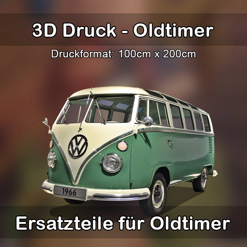 Großformat 3D Druck für Oldtimer Restauration in Frammersbach 