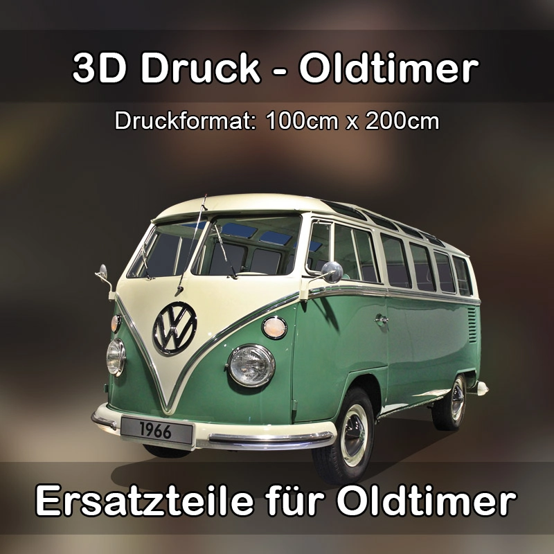 Großformat 3D Druck für Oldtimer Restauration in Frankenberg (Eder) 