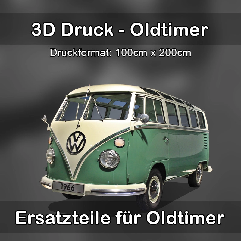 Großformat 3D Druck für Oldtimer Restauration in Frankenblick 