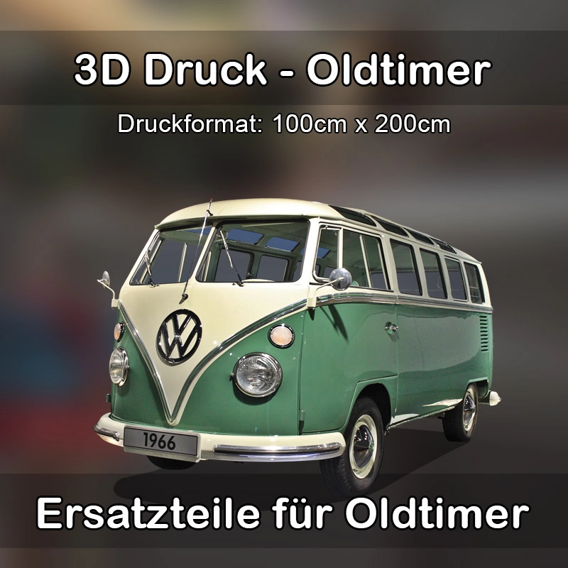 Großformat 3D Druck für Oldtimer Restauration in Frankenhardt 