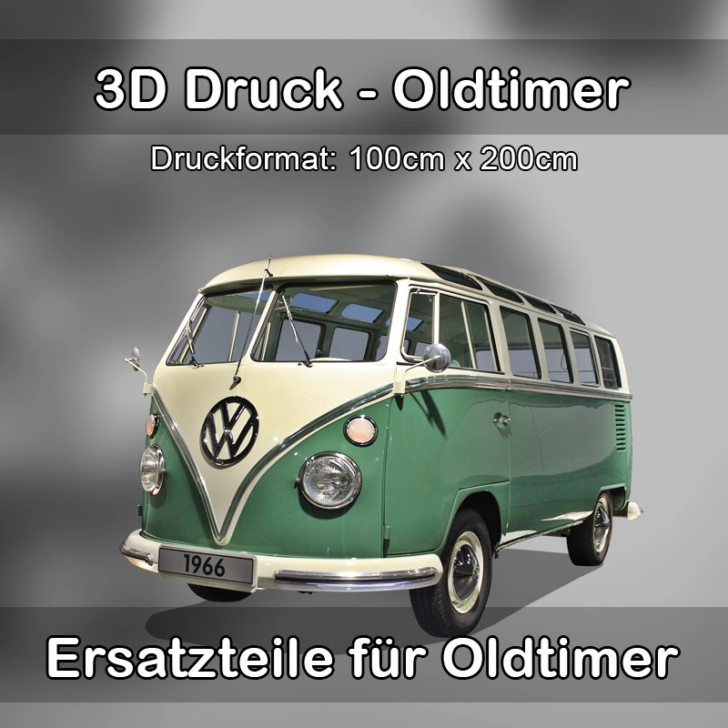 Großformat 3D Druck für Oldtimer Restauration in Frankfurt am Main 