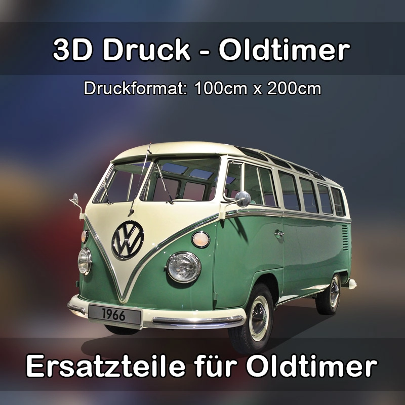 Großformat 3D Druck für Oldtimer Restauration in Frankfurt (Oder) 