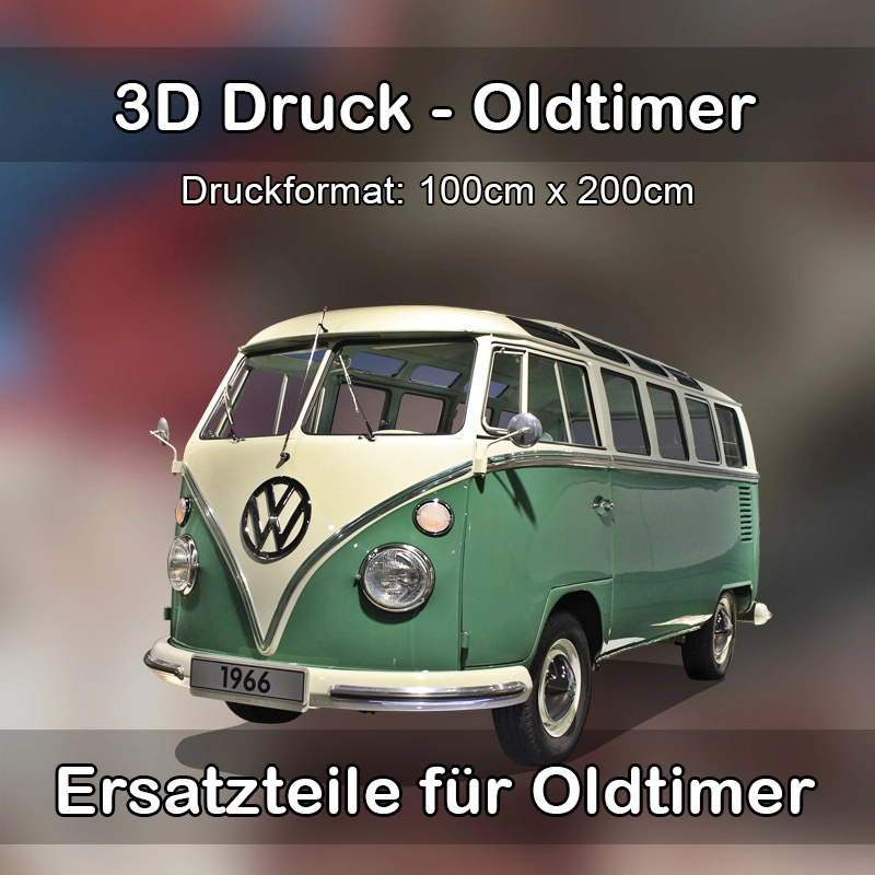 Großformat 3D Druck für Oldtimer Restauration in Freiberg am Neckar 