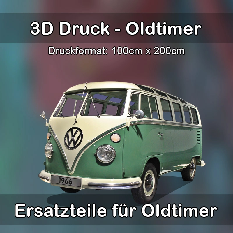 Großformat 3D Druck für Oldtimer Restauration in Freiburg im Breisgau 