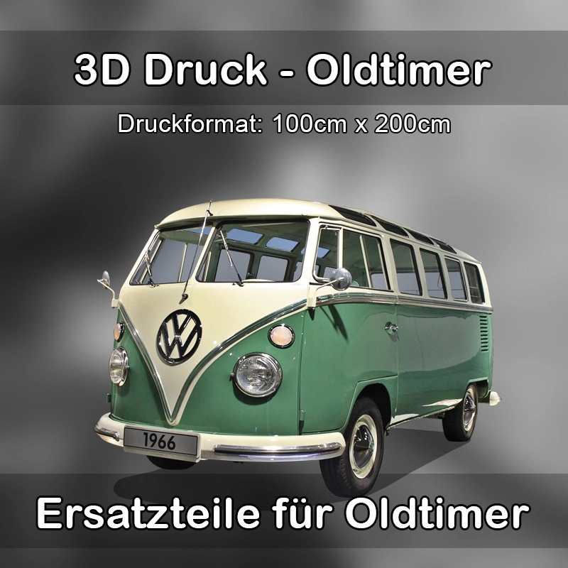 Großformat 3D Druck für Oldtimer Restauration in Freiensteinau 