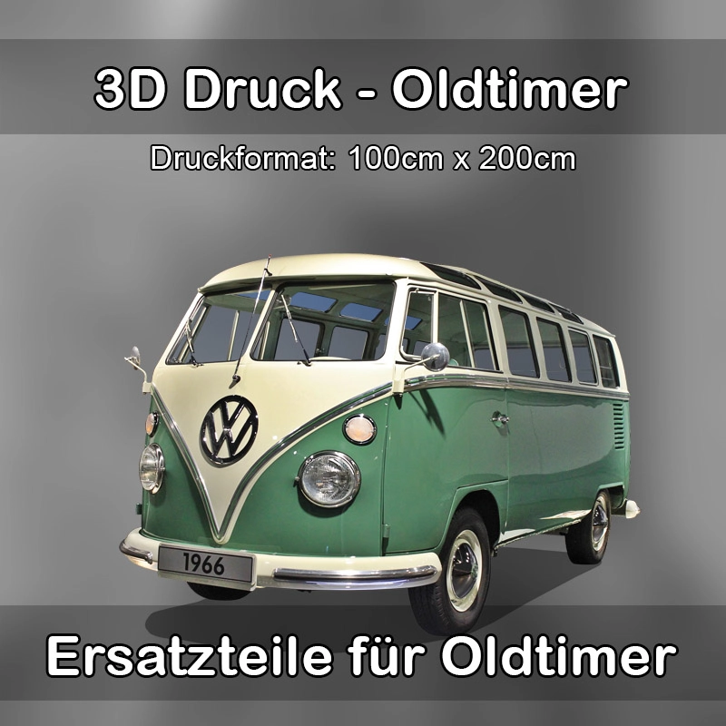 Großformat 3D Druck für Oldtimer Restauration in Freising 