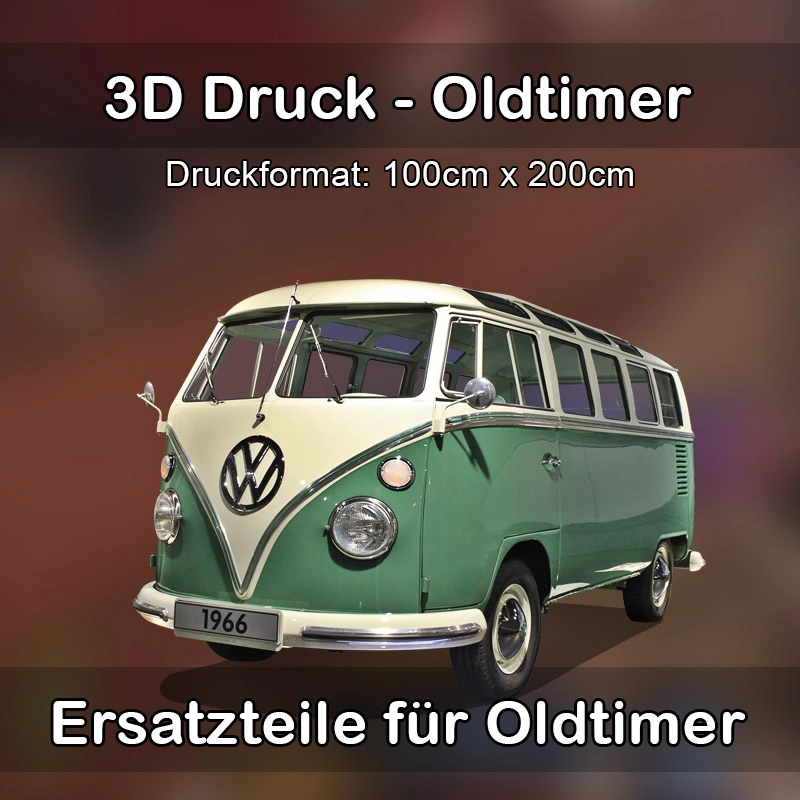 Großformat 3D Druck für Oldtimer Restauration in Frensdorf 