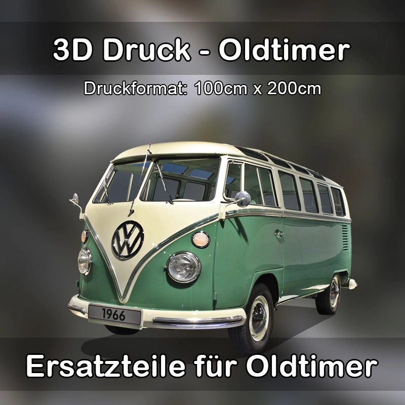 Großformat 3D Druck für Oldtimer Restauration in Freudenberg (Oberpfalz) 
